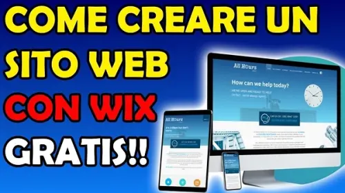 Come creare un sito web gratuito con Wix