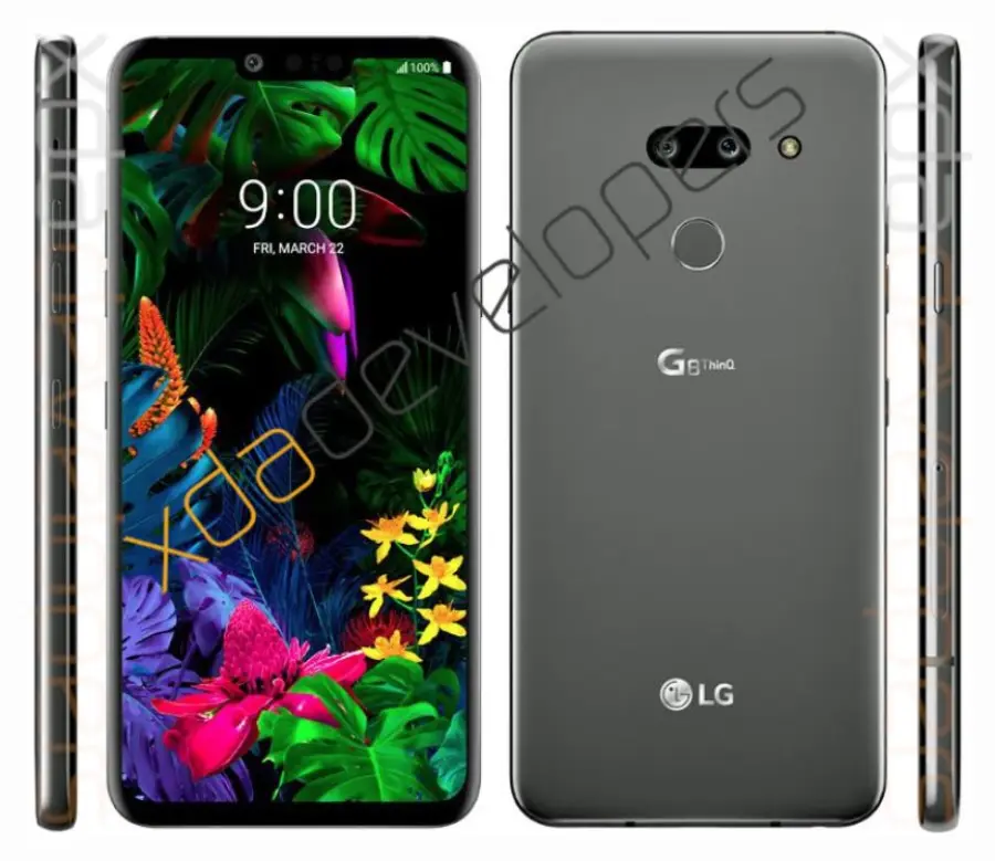LG G8, ecco un nuovo render del futuro top di gamma