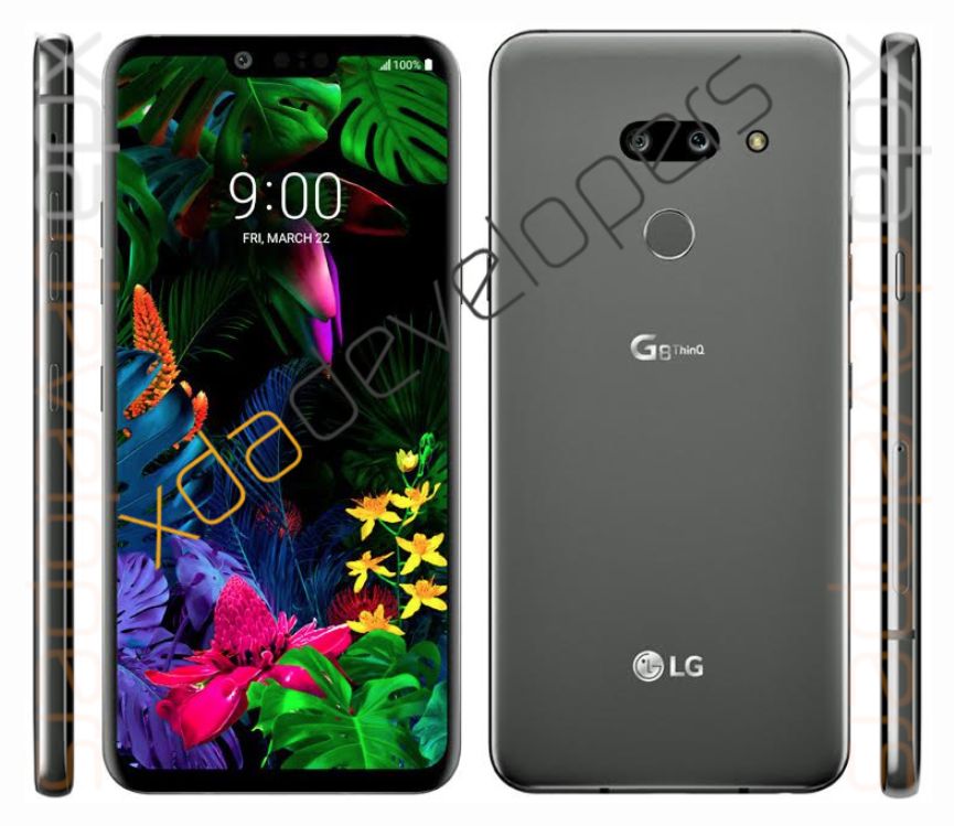 LG G8, ecco un nuovo render del futuro top di gamma